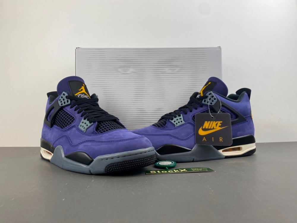 Air Jordan 4 Retro Imperia Purple Iconic Retro Basketball Sneaker Jordan Brand For Collectors