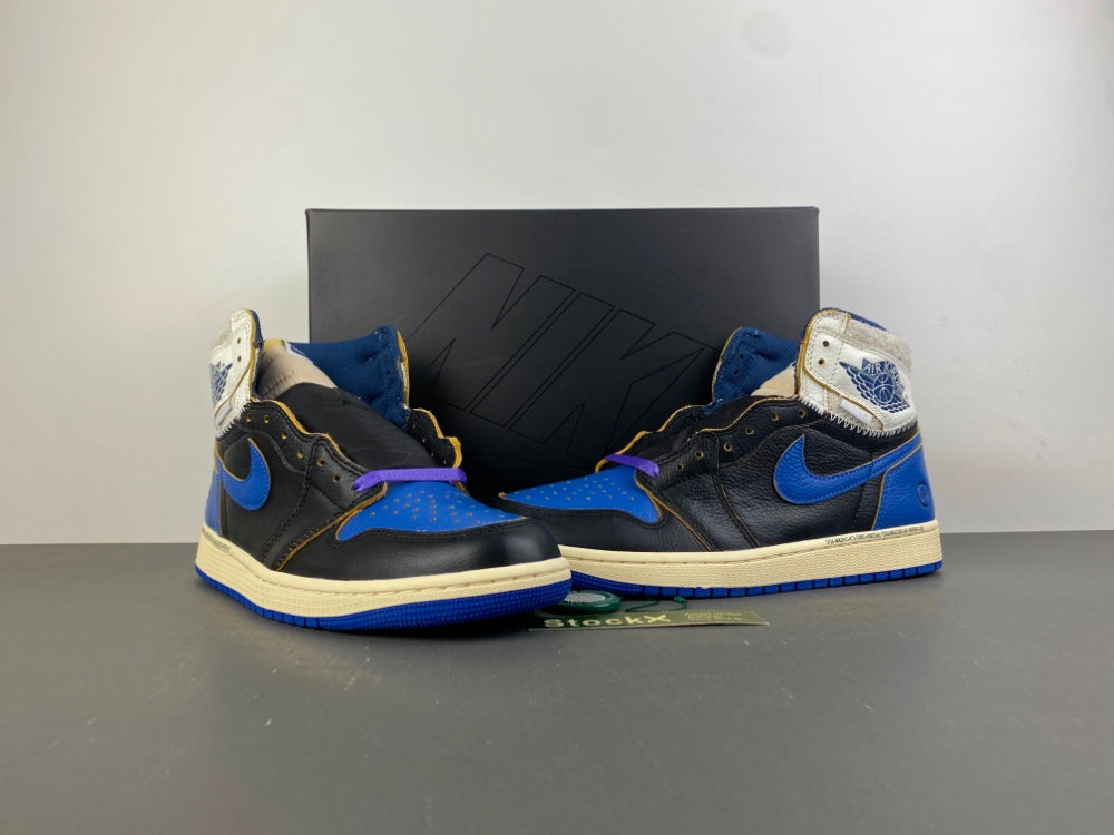 Joe 1 Hiroshi Fujiwara Colorway Black Blue Purple Limited Edition Streetwear For Men