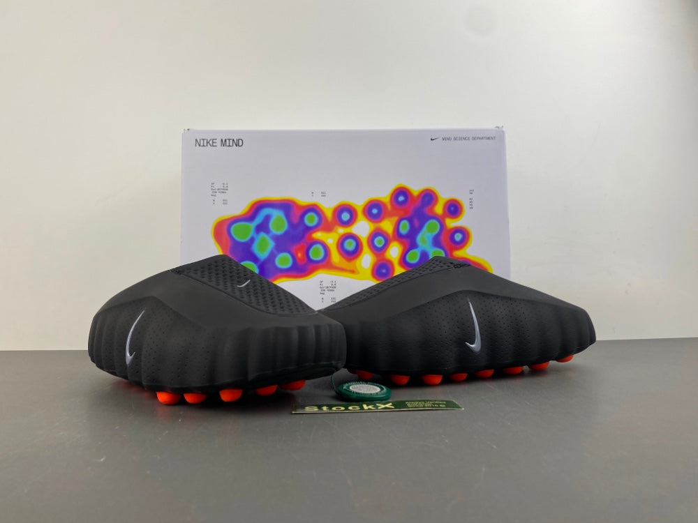 Nike Mind 001 Slippers with Built-in Massage, Black, Style Code HQ4307-001
